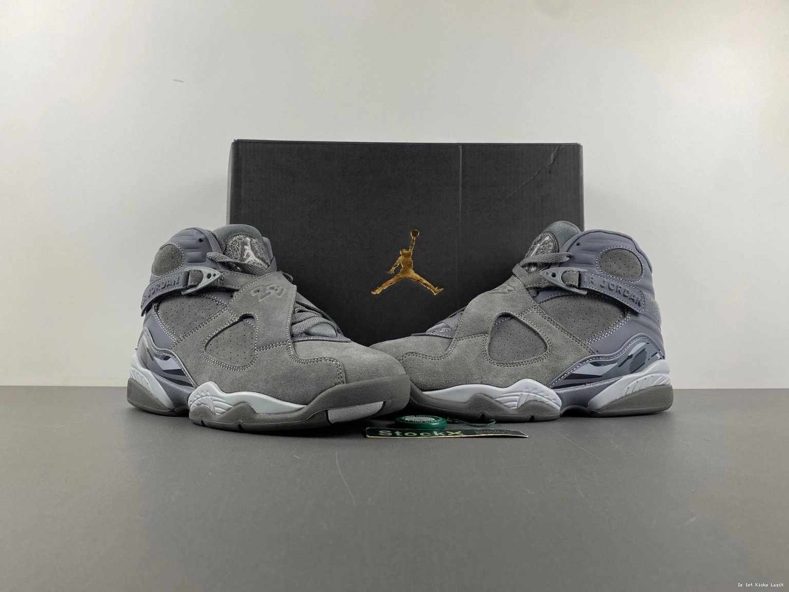 Cool Jordan 305381-014 Retro 8 - Grey Men's 1224